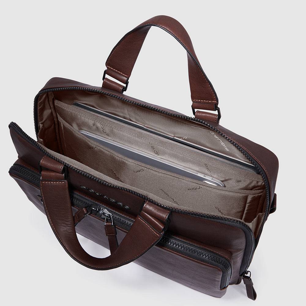 Piquadro Computer bag 14" with iPad®Pro12,9" compartment In Linea
