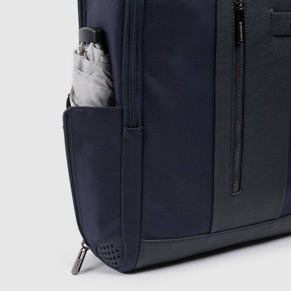 Piquadro Computer backpack 15,6" in recycled fabric Spedizione Gratuita