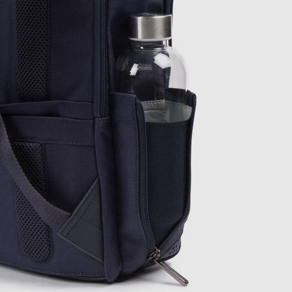 Piquadro Computer backpack 15,6" in recycled fabric Spedizione Gratuita