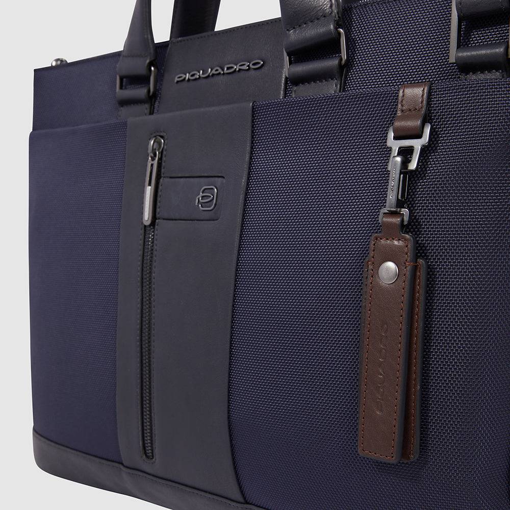 Piquadro Expandable, slim laptop bag 15,6" Pezzi Unici