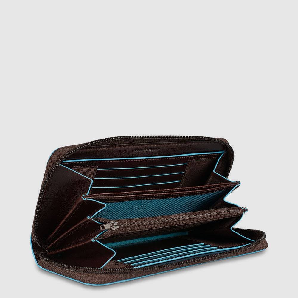 Piquadro Zipper women’s wallet with coin pocket Economico