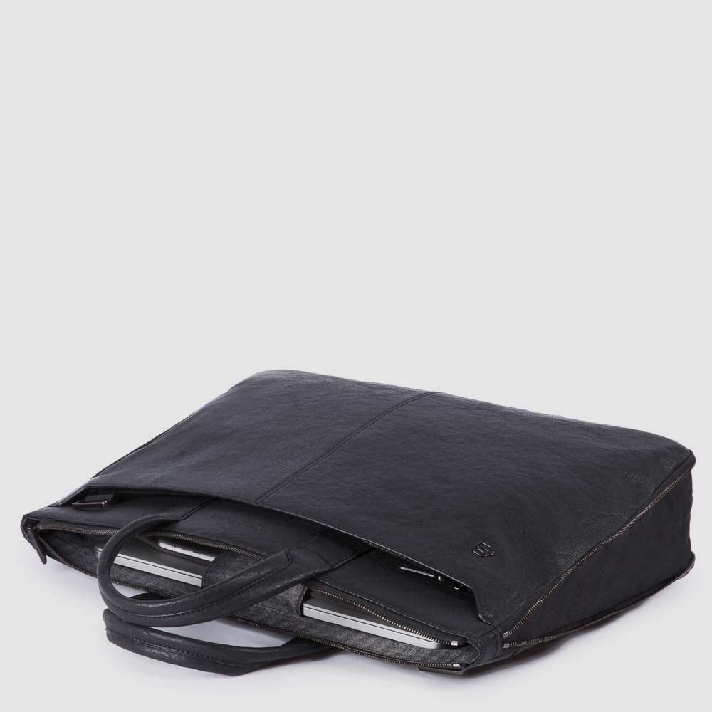 Piquadro Slim expandable laptop briefcase with 10.5 - 9.7 2025