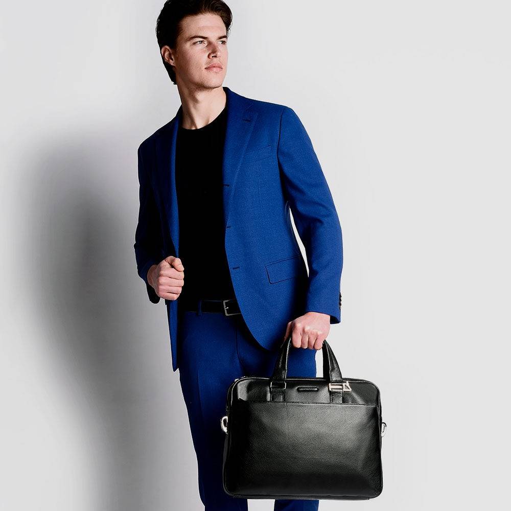 Piquadro Computer portfolio briefcase Qualità