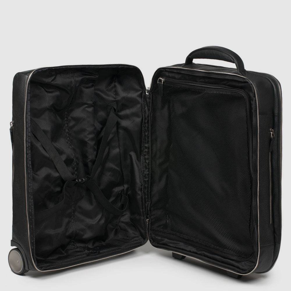 Piquadro Cabin trolley with double computer and Promozione