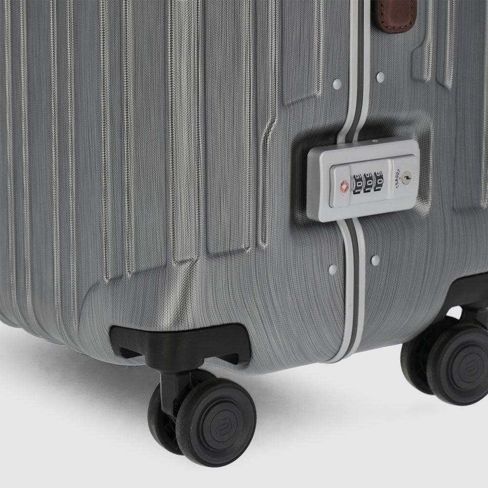 Piquadro Big size, hardside spinner with TSA lock Negozi Online