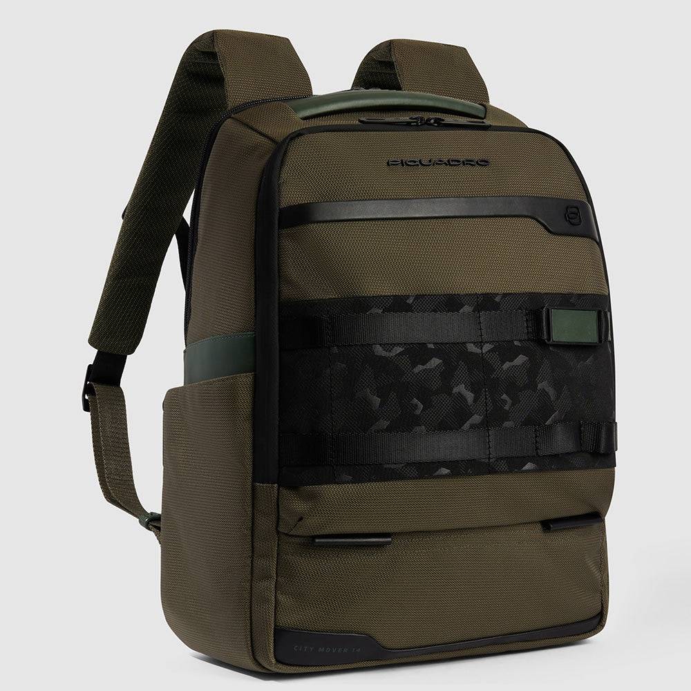 Piquadro Personalizable, modular laptop backpack 14" Black Friday Prezzi