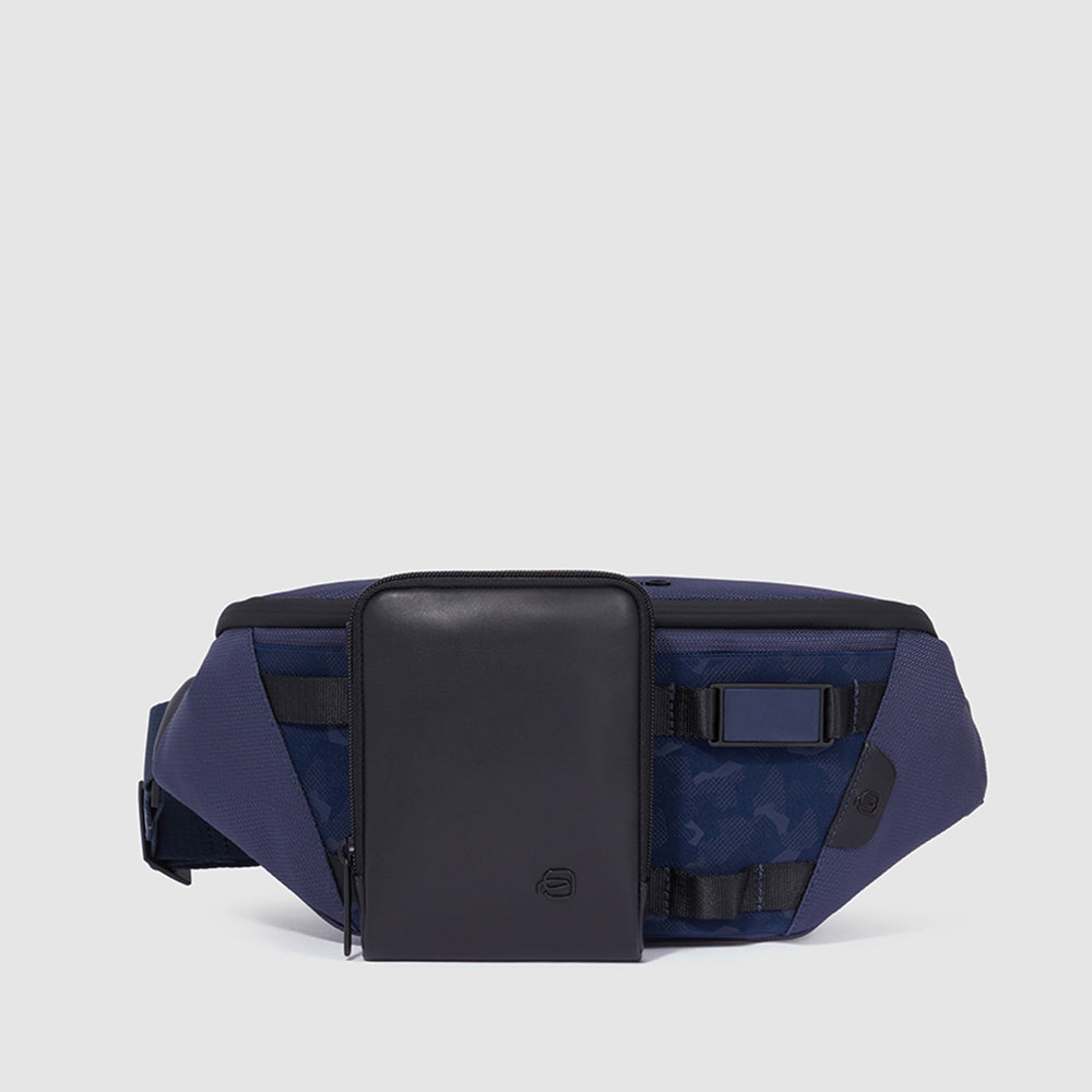 Piquadro Personalizable, modular bum bag Spedizione Gratuita