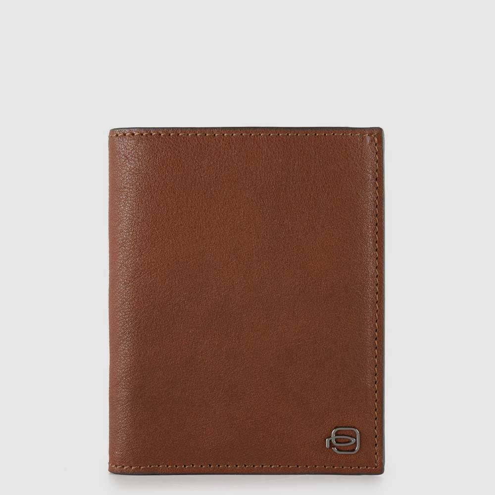 Piquadro Men’s wallet with coin pocket, credit card facilit Promozione Limitata
