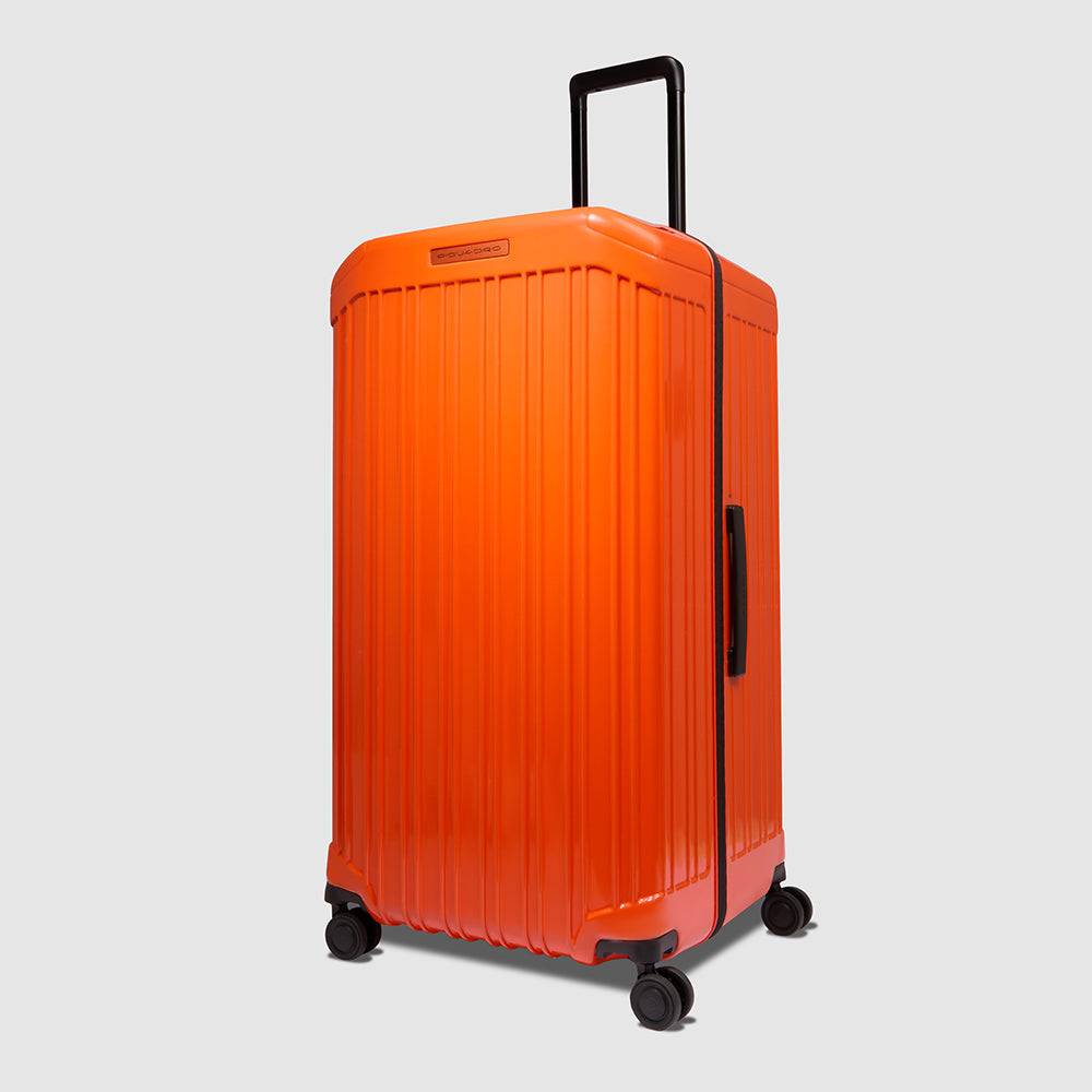 Piquadro Hardside spinner in trunk shape Nuova