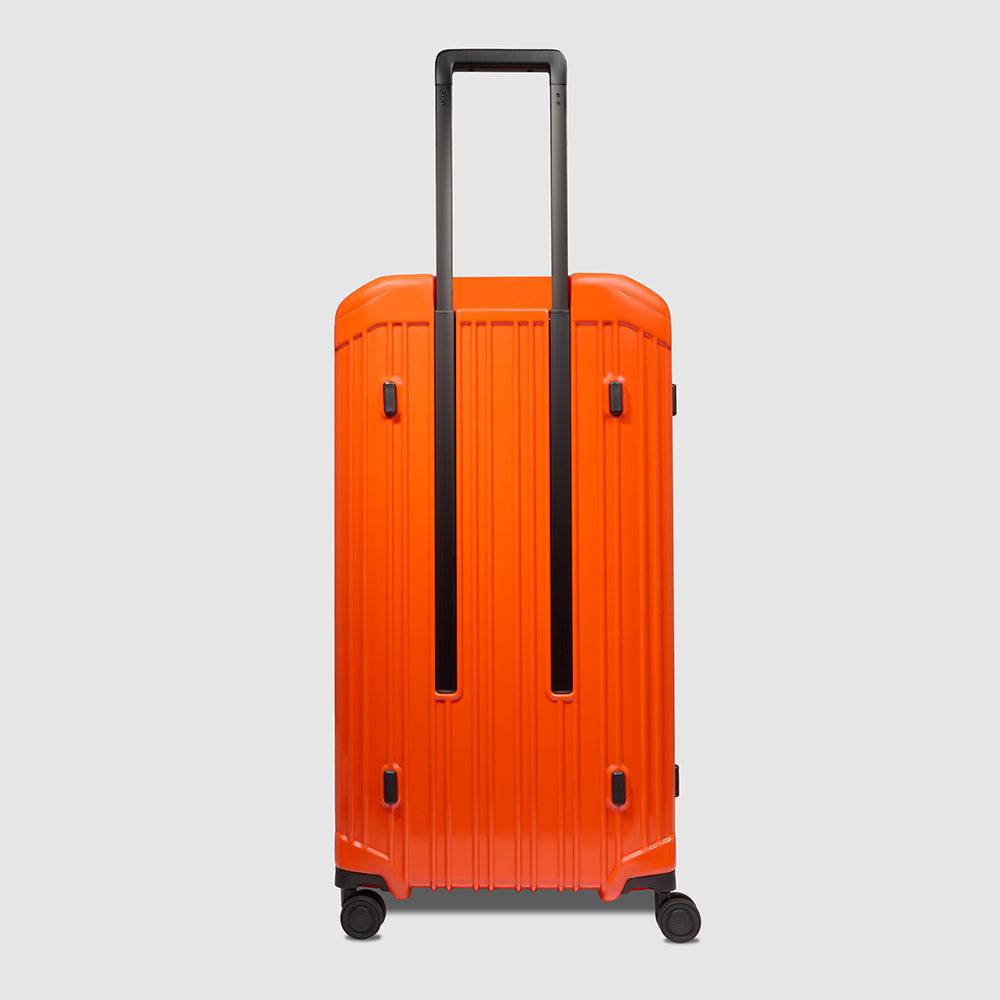Piquadro Hardside spinner in trunk shape Nuova