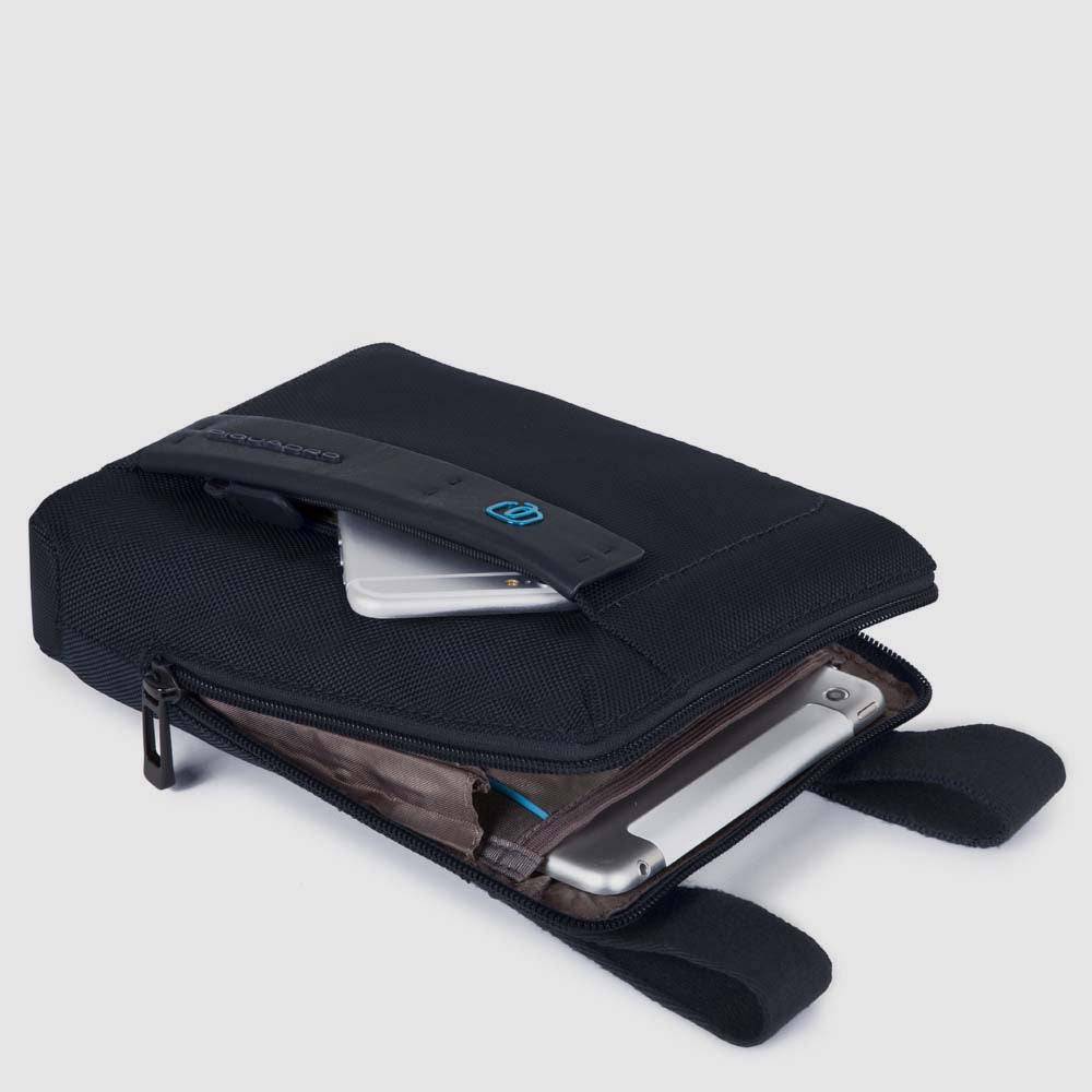 Piquadro Organised pocket cross-body bag with iPad®mini Shopping online