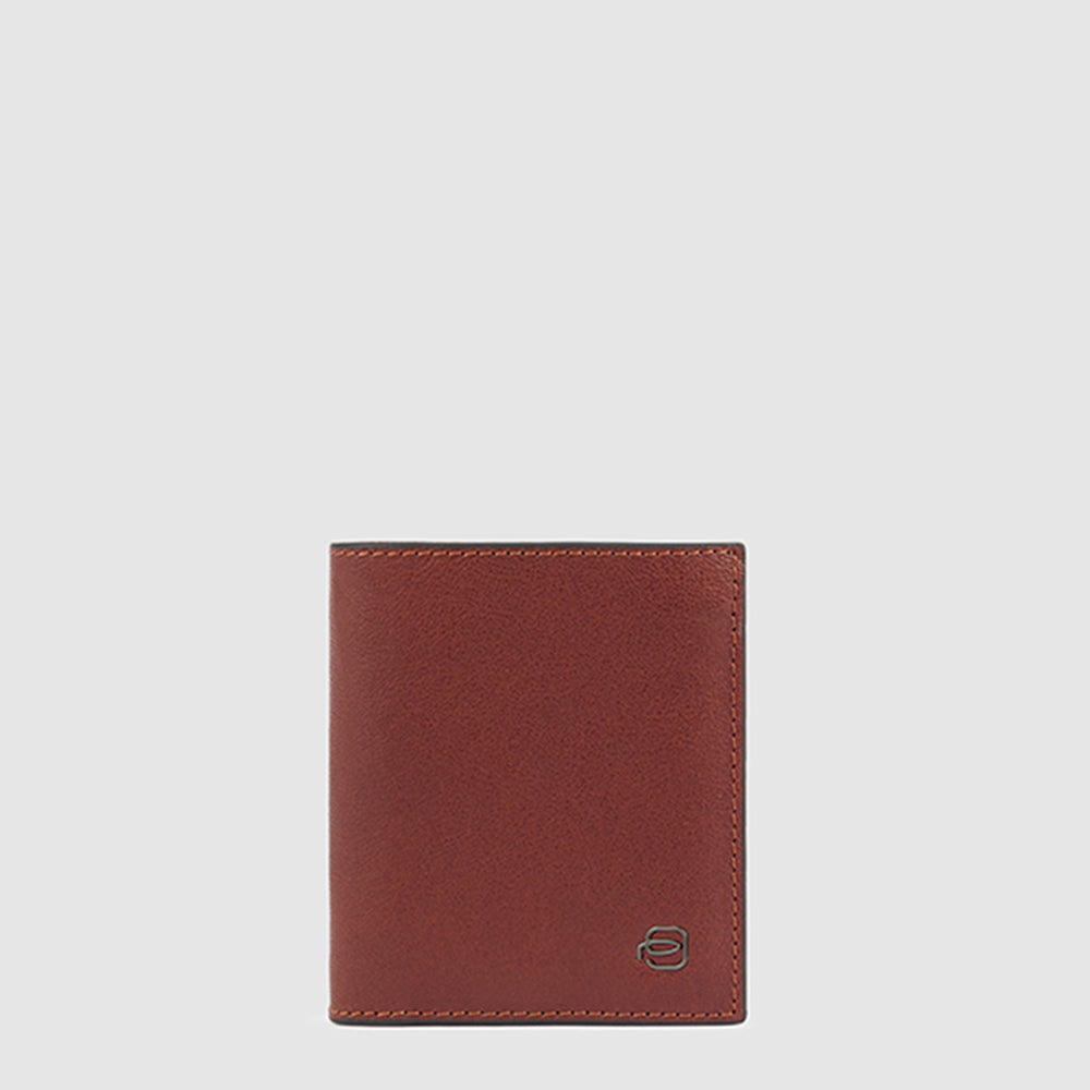 Piquadro Vertical men’s wallet with coin pocket Grandi sconti