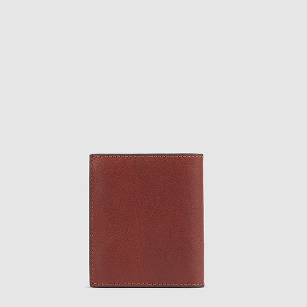 Piquadro Vertical men’s wallet with coin pocket Grandi sconti