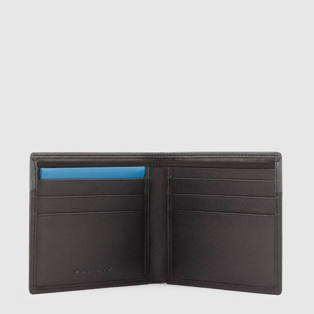 Piquadro Men’s wallet with removable document facility Liquidazione