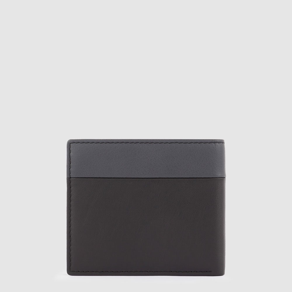 Piquadro Men’s wallet with removable document facility Liquidazione