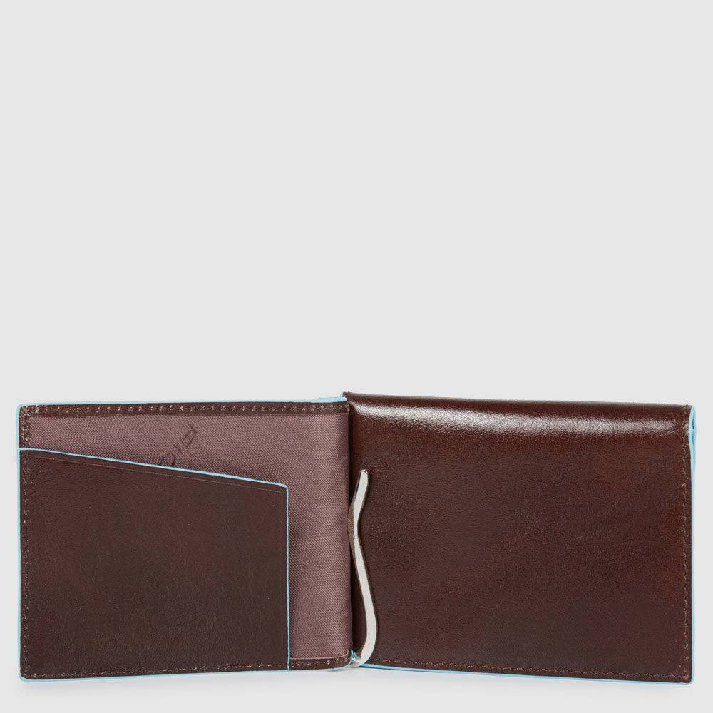 Piquadro Men’s vertical wallet with money clip Sconti VIP
