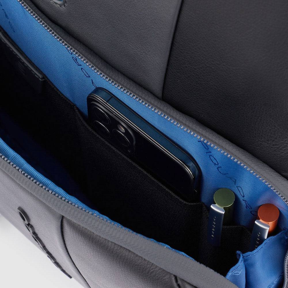 Piquadro Computer backpack with iPad®10,5"/iPad 9,7" compar Trasporto libero internazionale