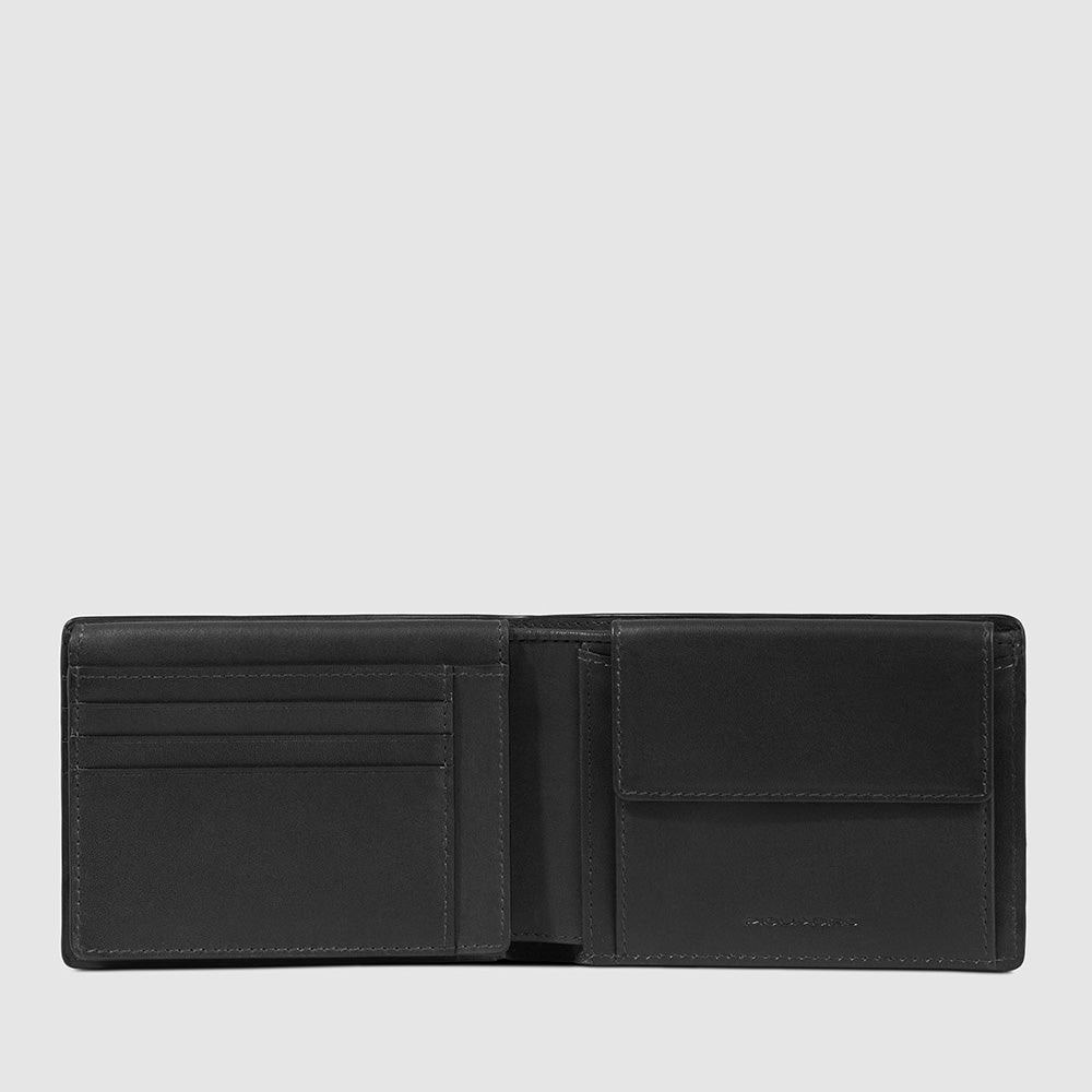 Piquadro Men’s wallet with flip up ID window Nuovo