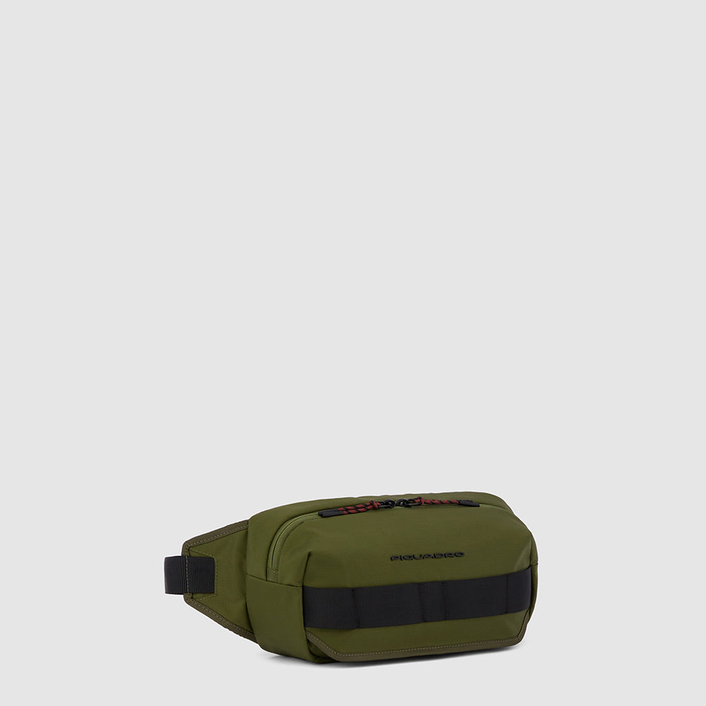 Piquadro waist bag in recycled fabric Prezzo Ridotto