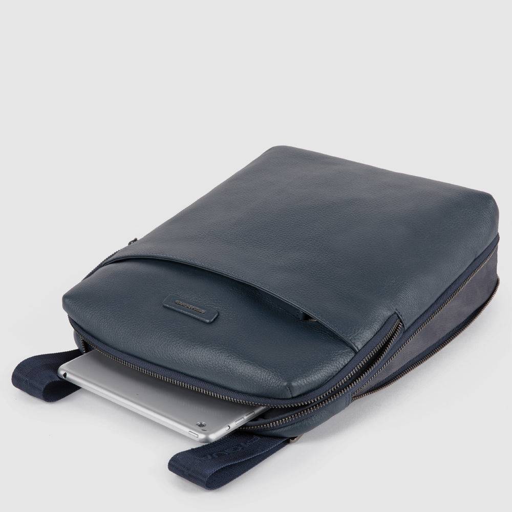Piquadro Expandable iPad® crossbody bag with front pocket Vendita Calda