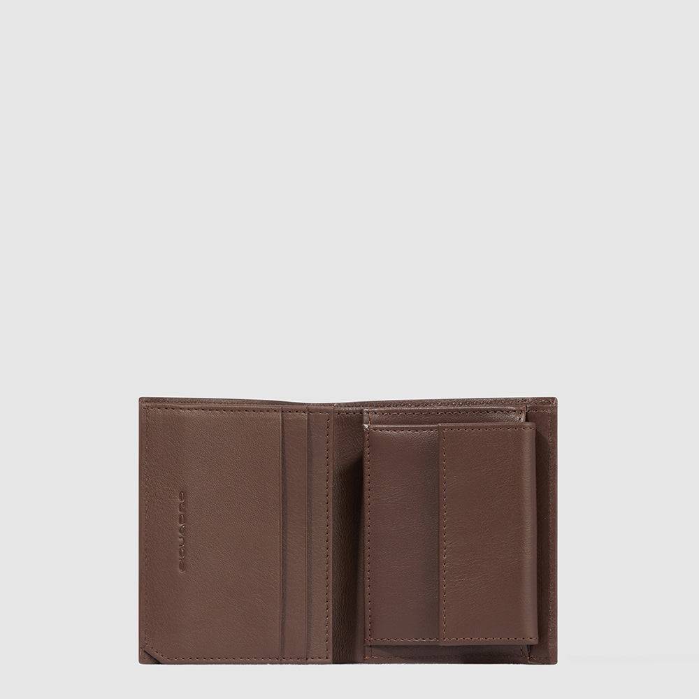 Piquadro Vertical men’s wallet with coin pocket I Più Venduti