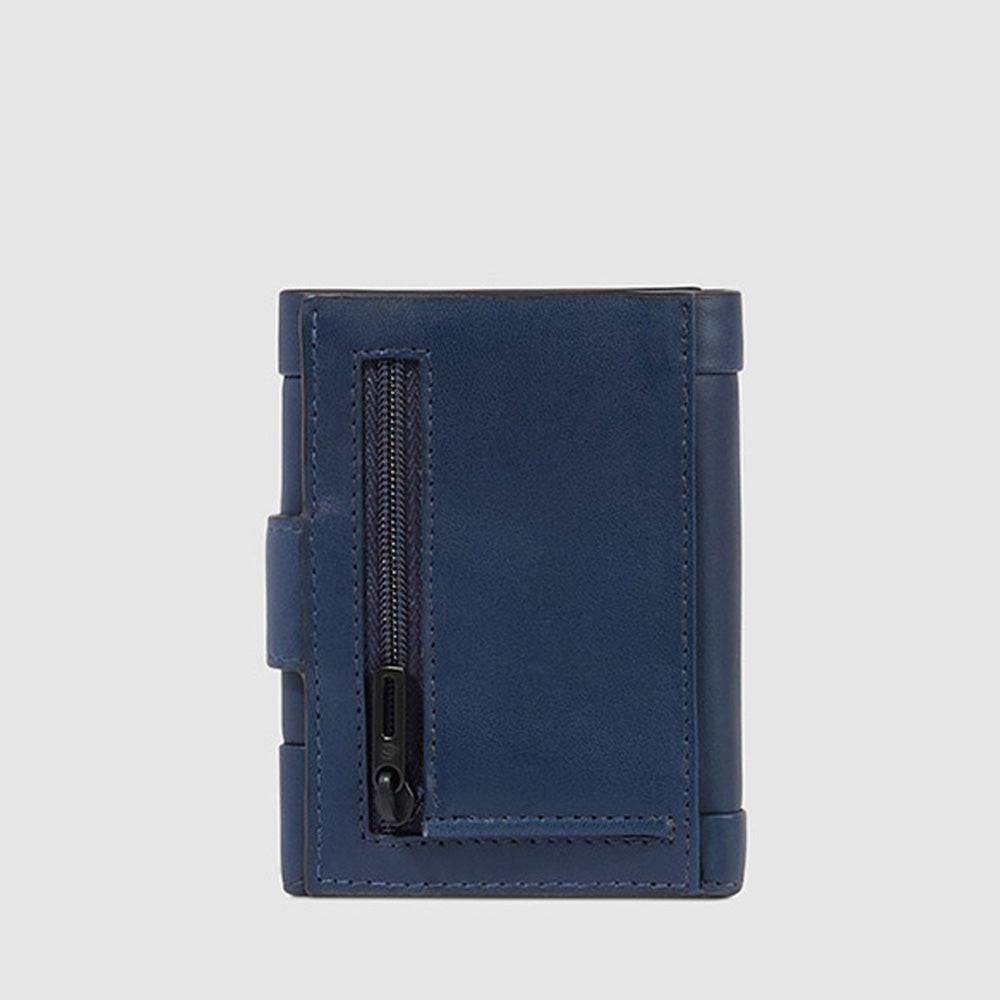 Piquadro Pocket trifold men's wallet with money pocket Vendite Flash