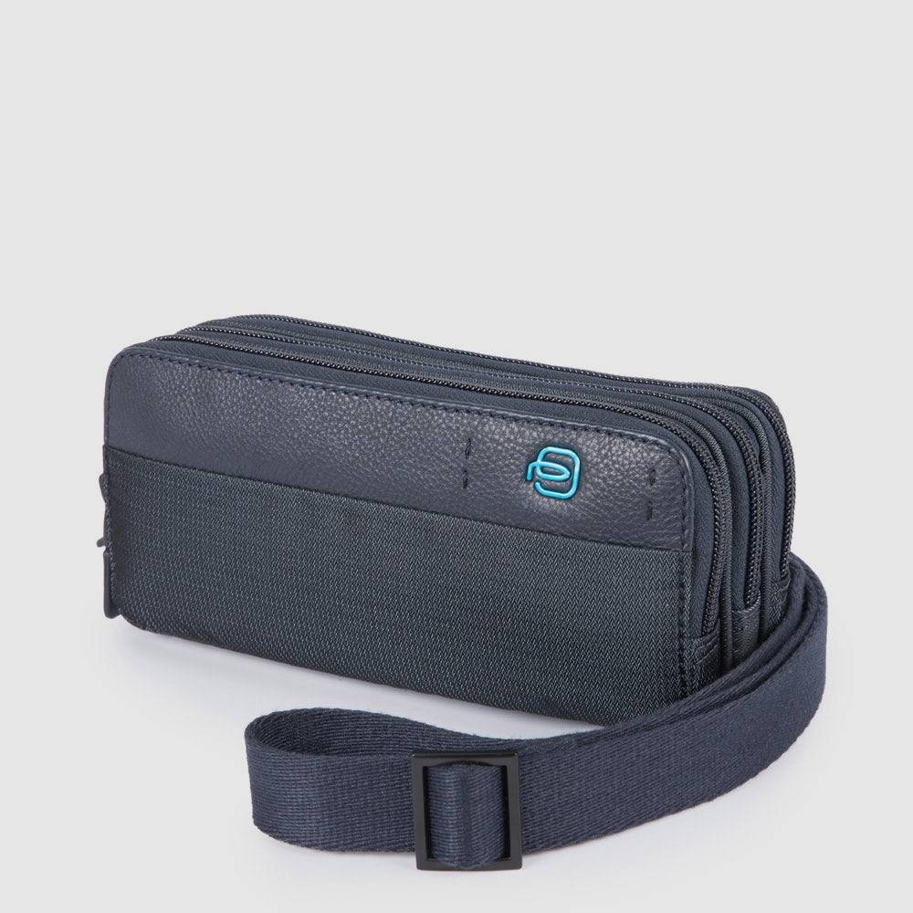 Piquadro Case with three dividers and wrist strap In Saldo