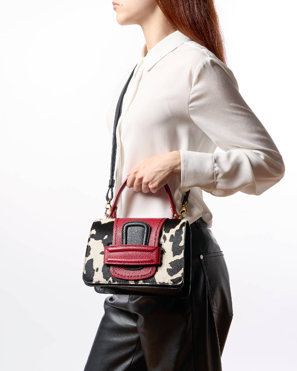 ﻿Plinio Visona LINDA ROSSO MUCCA - 20099 Outlet
