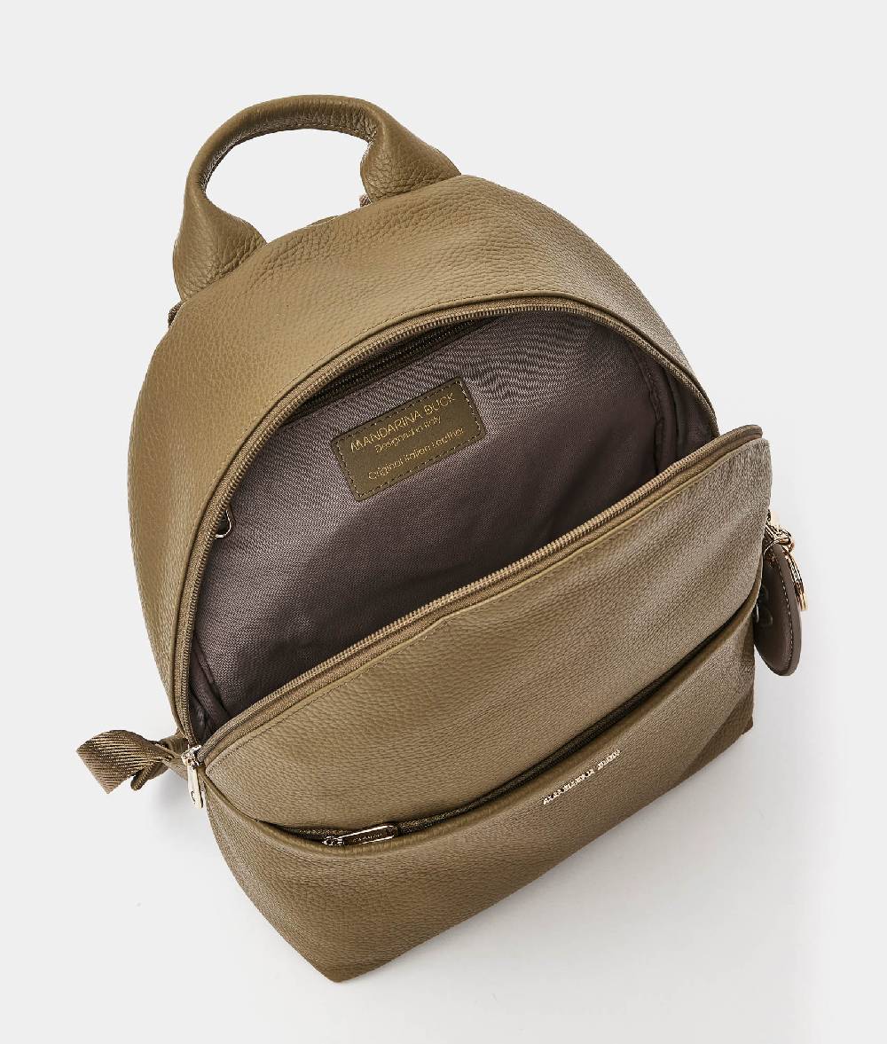 Mandarina Duck MELLOW LEATHER BACKPACK Mandarina Duck Soddisfazione Garantita