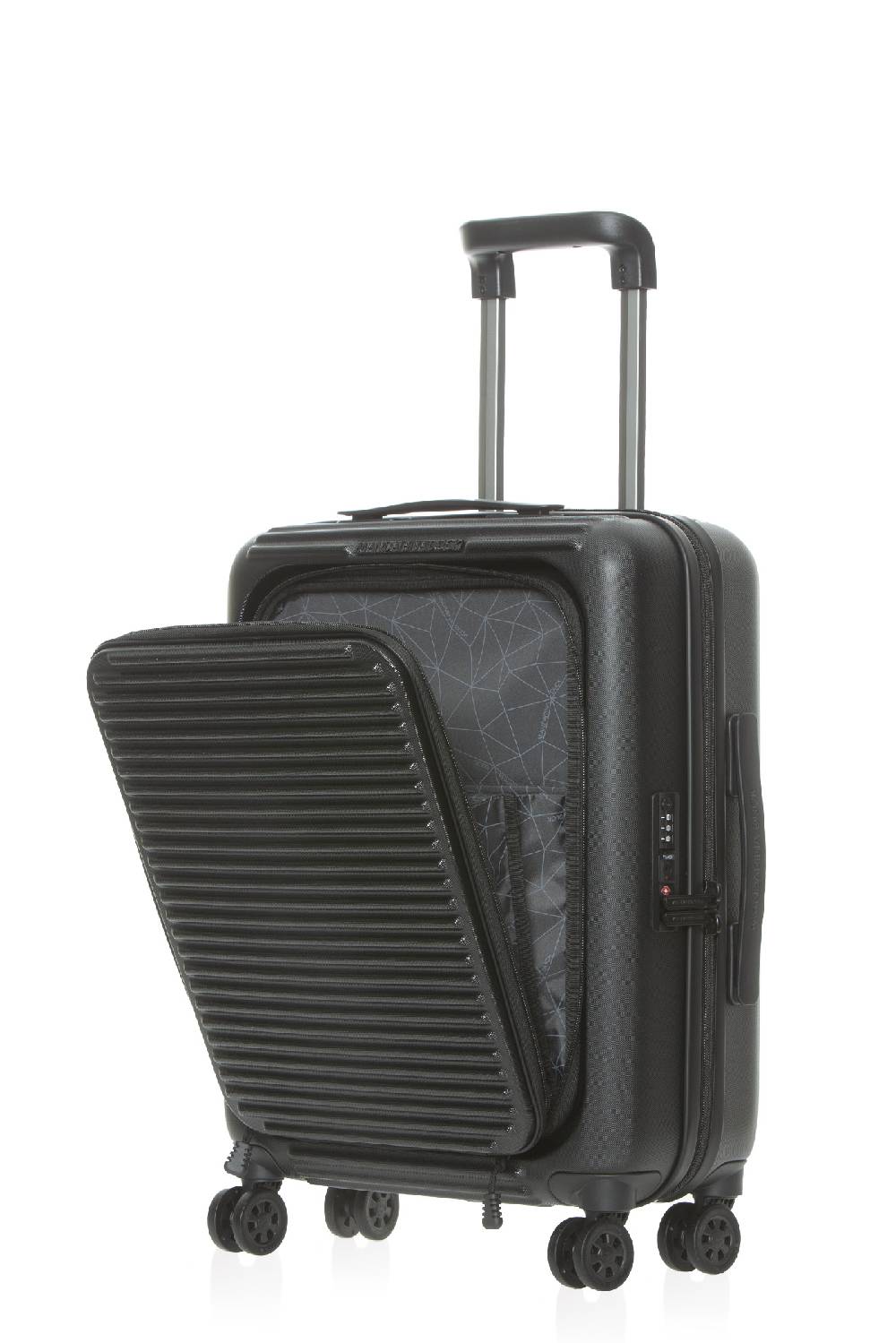 Mandarina Duck TANK CASE TROLLEY CABIN W/FRONT POCK Mandarina Duck Solo un giorno rimasto