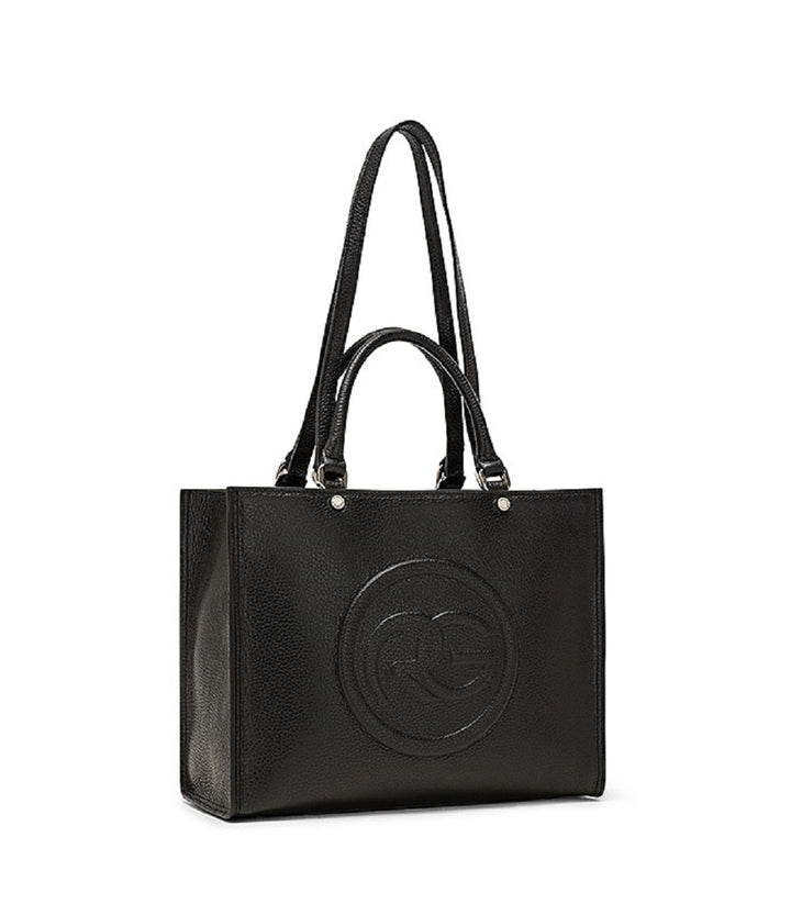 Roberta Gandolfi Roberta Pelle medium Borsa a mano in pelle con doppi spallacci per essere portata a spalla e tramezza Italy
