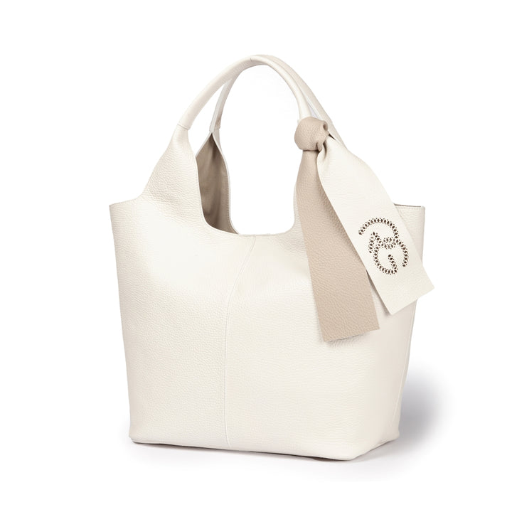 Roberta Gandolfi Maia Tote borsa hobo in pelle martellata Qualità Garantita