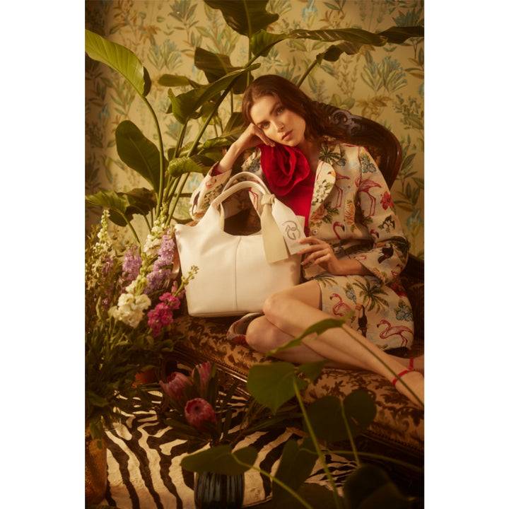 Roberta Gandolfi Maia Tote borsa hobo in pelle martellata Qualità Garantita