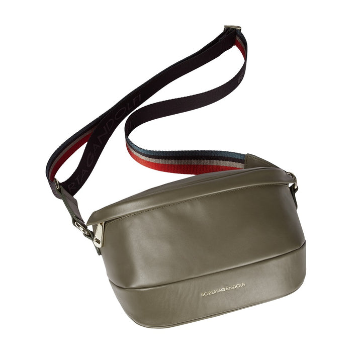 Roberta Gandolfi Micol Belt Bag in pelle con tracolla regolabile e catena amovibile Offerta