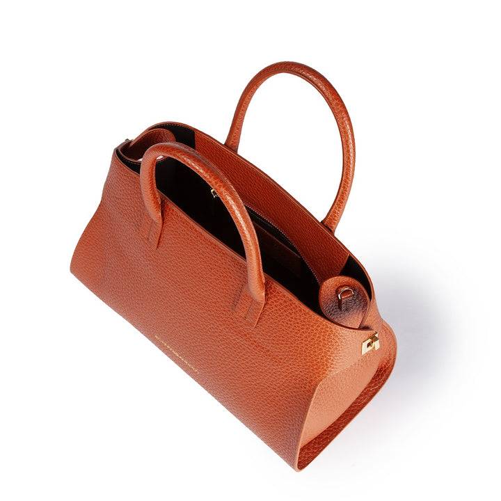 Roberta Gandolfi Elodie bowling medium borsa a mano in pelle con tracolla staccabile e regolabile Hotsell