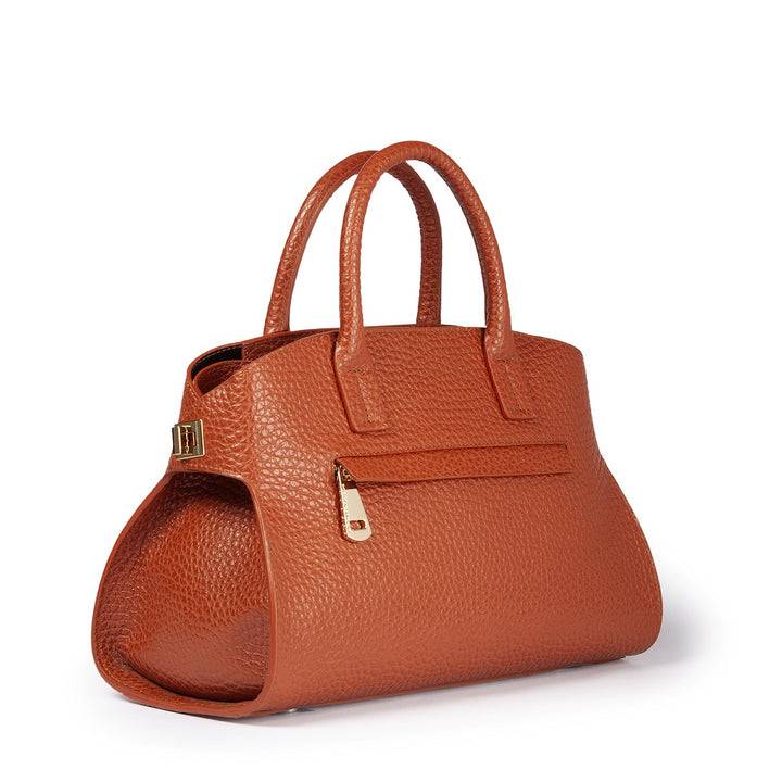 Roberta Gandolfi Elodie bowling small borsa a mano in pelle con tracolla staccabile e regolabile I Più Venduti