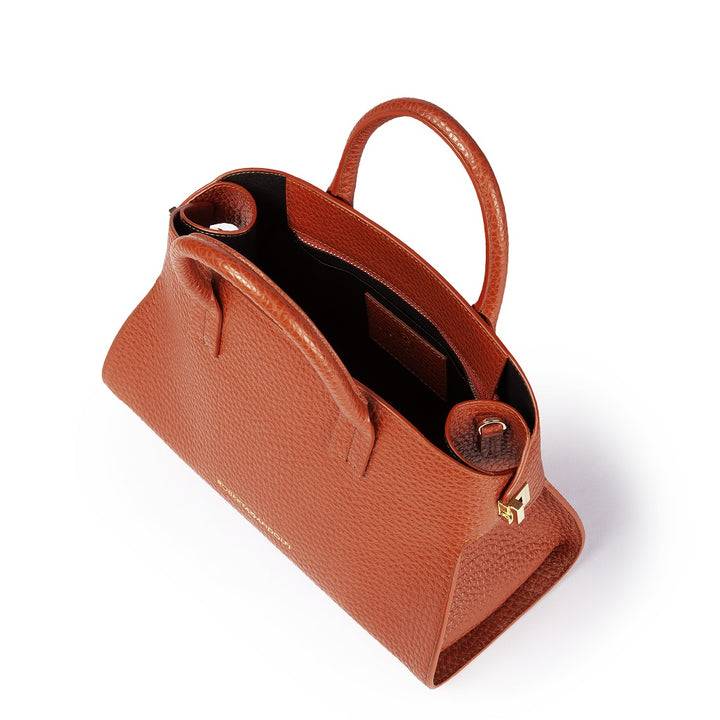 Roberta Gandolfi Elodie bowling small borsa a mano in pelle con tracolla staccabile e regolabile I Più Venduti