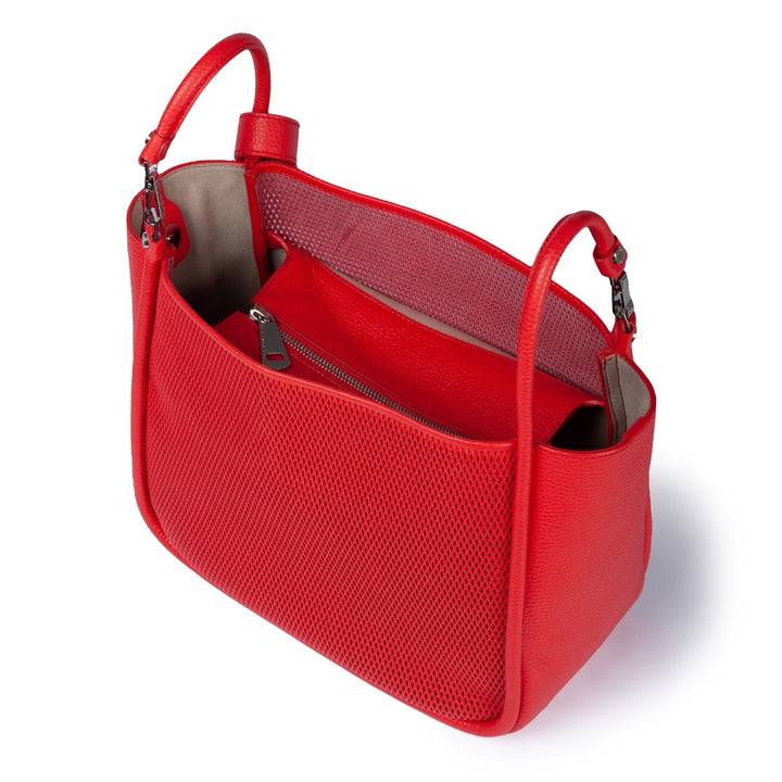 Roberta Gandolfi Yuma small 3 in 1 borsa a mano in pelle trasformabile con tracolla staccabile (copia) Italy