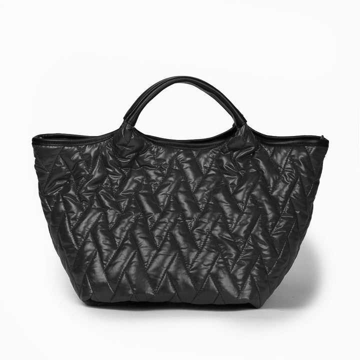 Roberta Gandolfi Joy Puffy borsa trasformabile 5 modelli in 1 in tessuto antigoccia finiture in pelle di vitello e tracolla staccabile Promozione