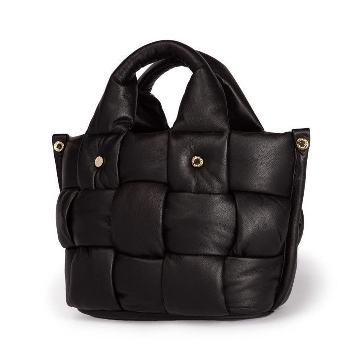 Roberta Gandolfi Greta Mini Nappa borsa in soffice pelle di agnello imbottita ed intrecciata a mano Affare Del Giorno