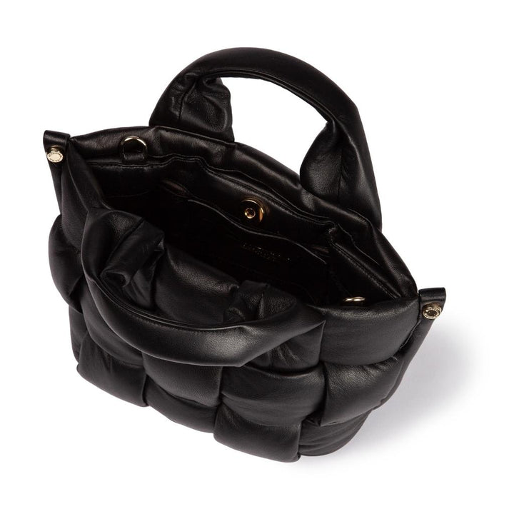 Roberta Gandolfi Greta Mini Nappa borsa in soffice pelle di agnello imbottita ed intrecciata a mano Affare Del Giorno