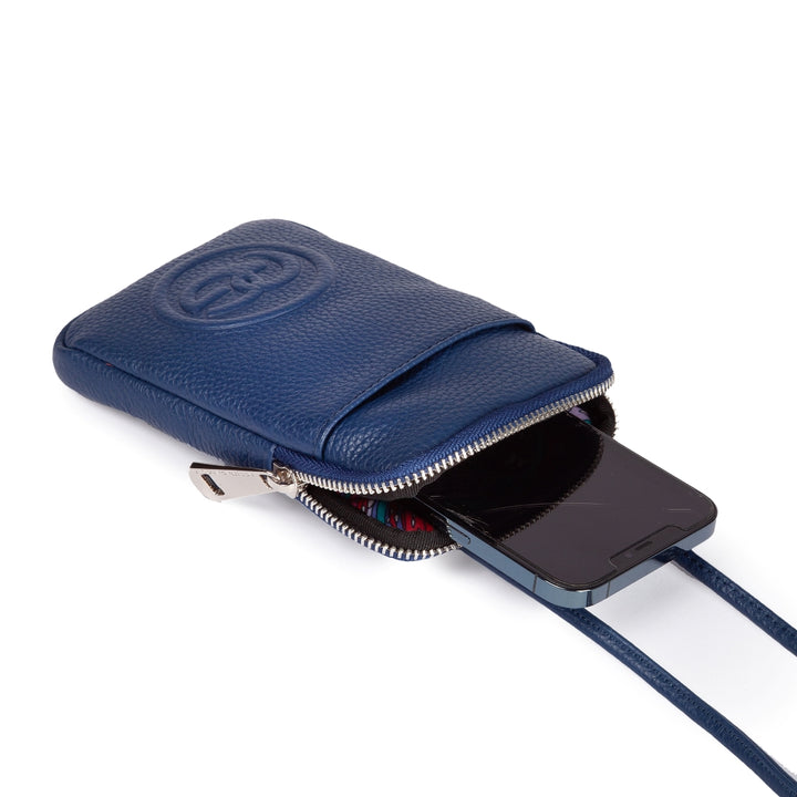 Roberta Gandolfi RG Phone holder in pelle di vitello con tracolla staccabile e regolabile Negozio