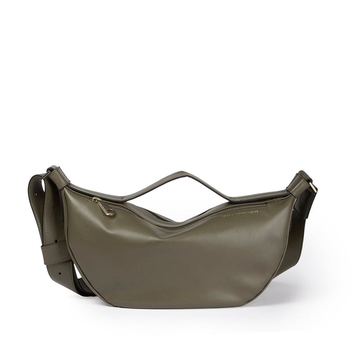Roberta Gandolfi Micol Banana small cross body in vitello liscio con tracolla regolabile Qualità