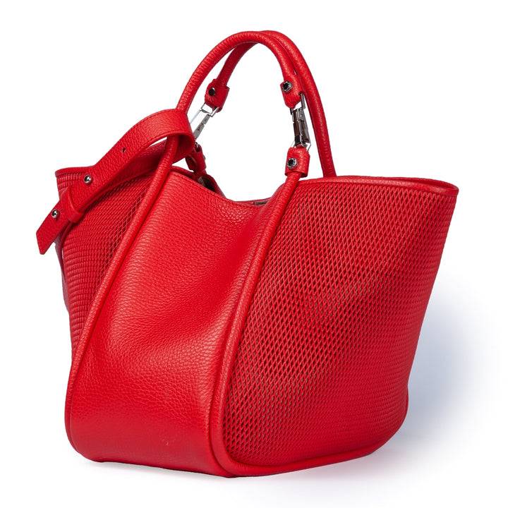 Roberta Gandolfi Yuma medium 3 in 1 borsa a mano in pelle trasformabile con tracolla staccabile Offerte
