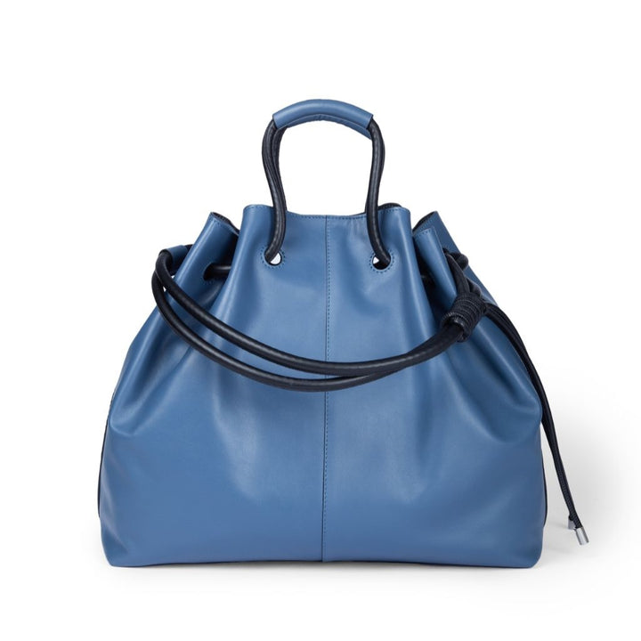 Roberta Gandolfi Gisella Large borsa con doppia portabilità mano o spalla in morbido vitello Promozione