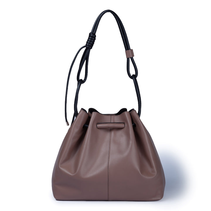 Roberta Gandolfi Gisella Large borsa con doppia portabilità mano o spalla in morbido vitello Spedizione Gratuita