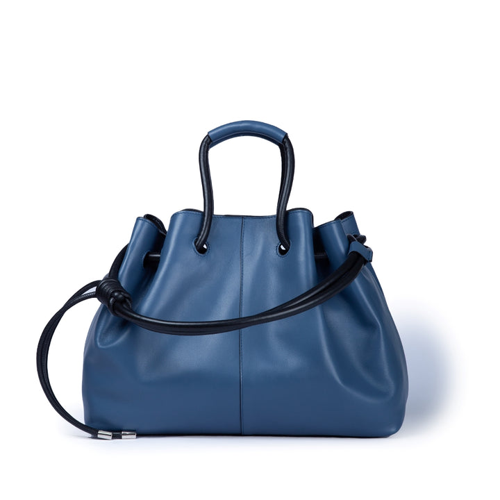 Roberta Gandolfi Gisella medium borsa con doppia portabilità mano o spalla in morbido vitello Pezzi Unici