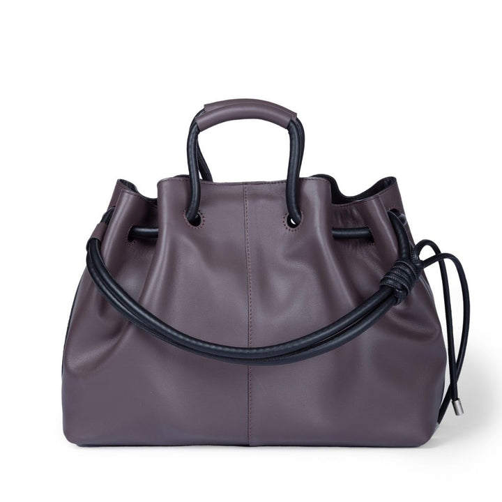Roberta Gandolfi Gisella medium borsa con doppia portabilità mano o spalla in morbido vitello Soddisfazione Garantita