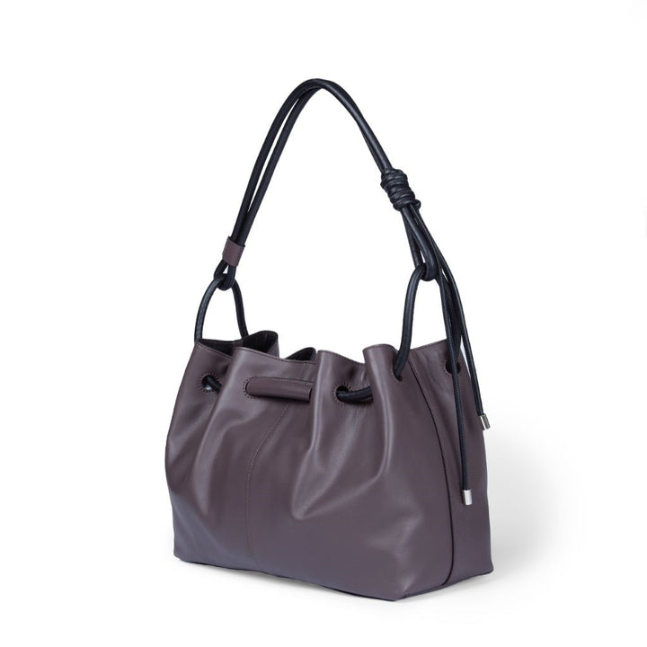 Roberta Gandolfi Gisella medium borsa con doppia portabilità mano o spalla in morbido vitello Soddisfazione Garantita