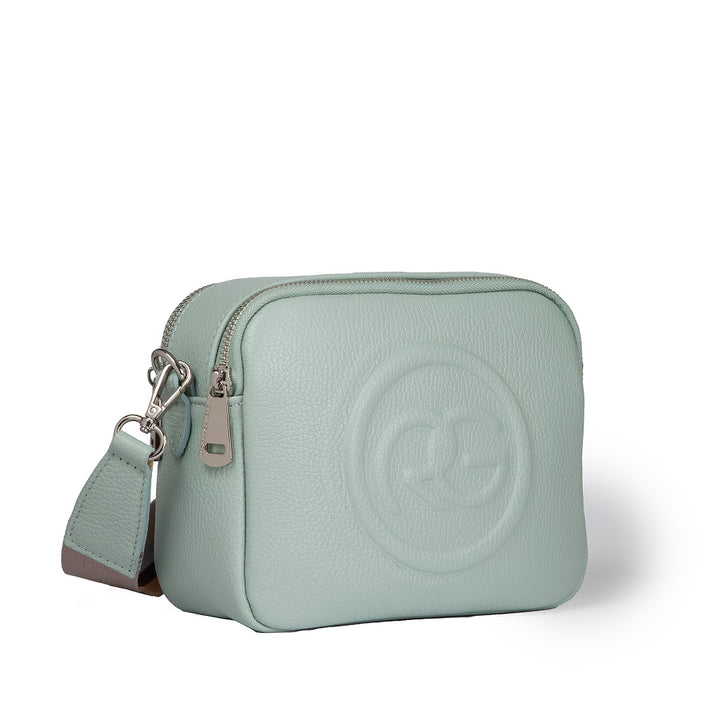 Roberta Gandolfi Roberta Pelle camera e crossbody in pelle con doppio scomparto e tracolla staccabile Pezzi Unici